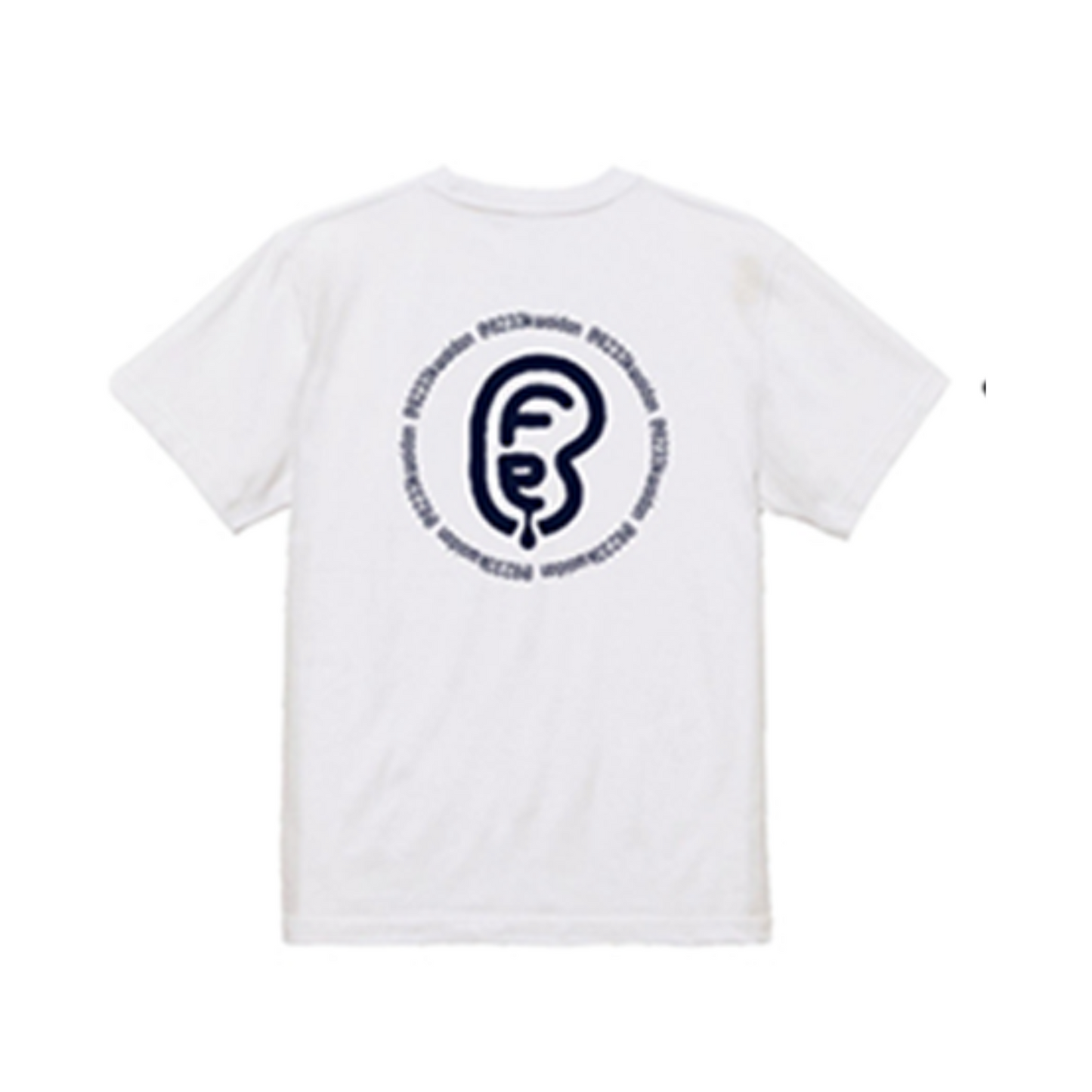 初耳怪談 ロゴTシャツ(B-type)ホワイト