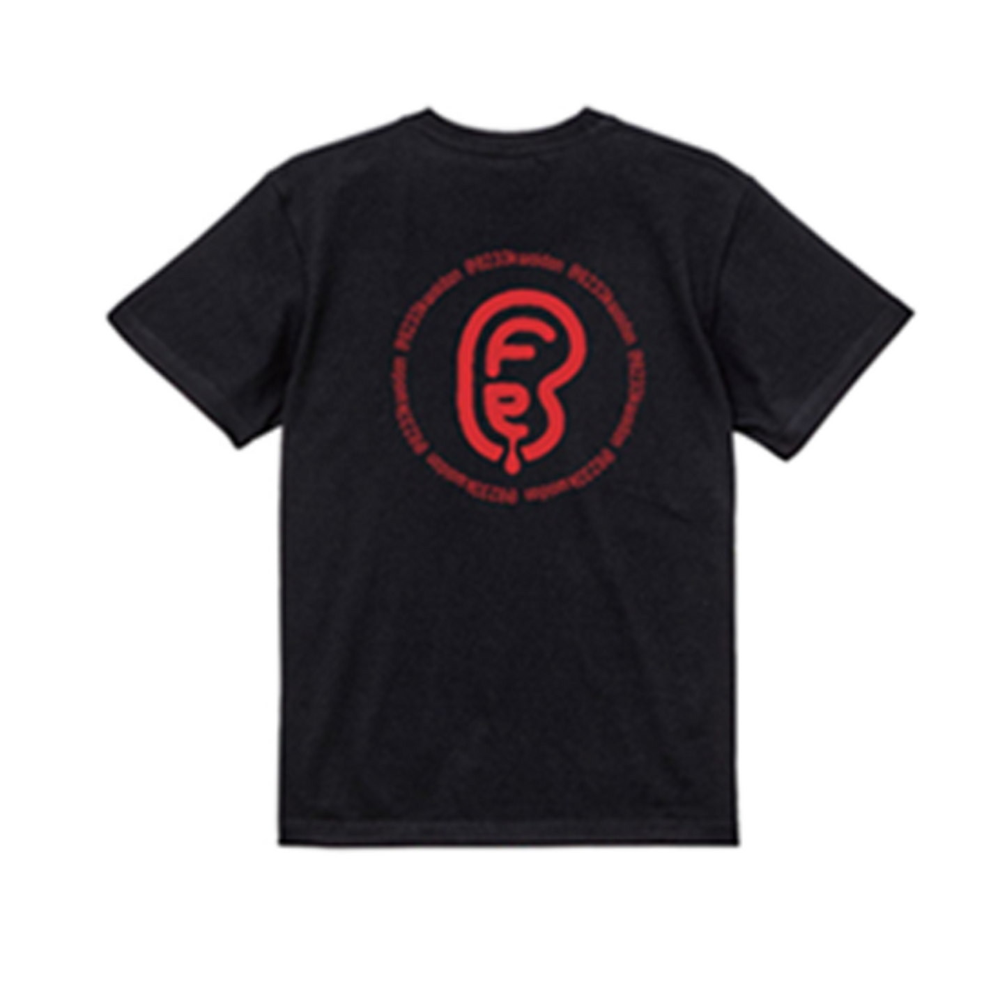 初耳怪談 ロゴTシャツ(B-type)ブラック