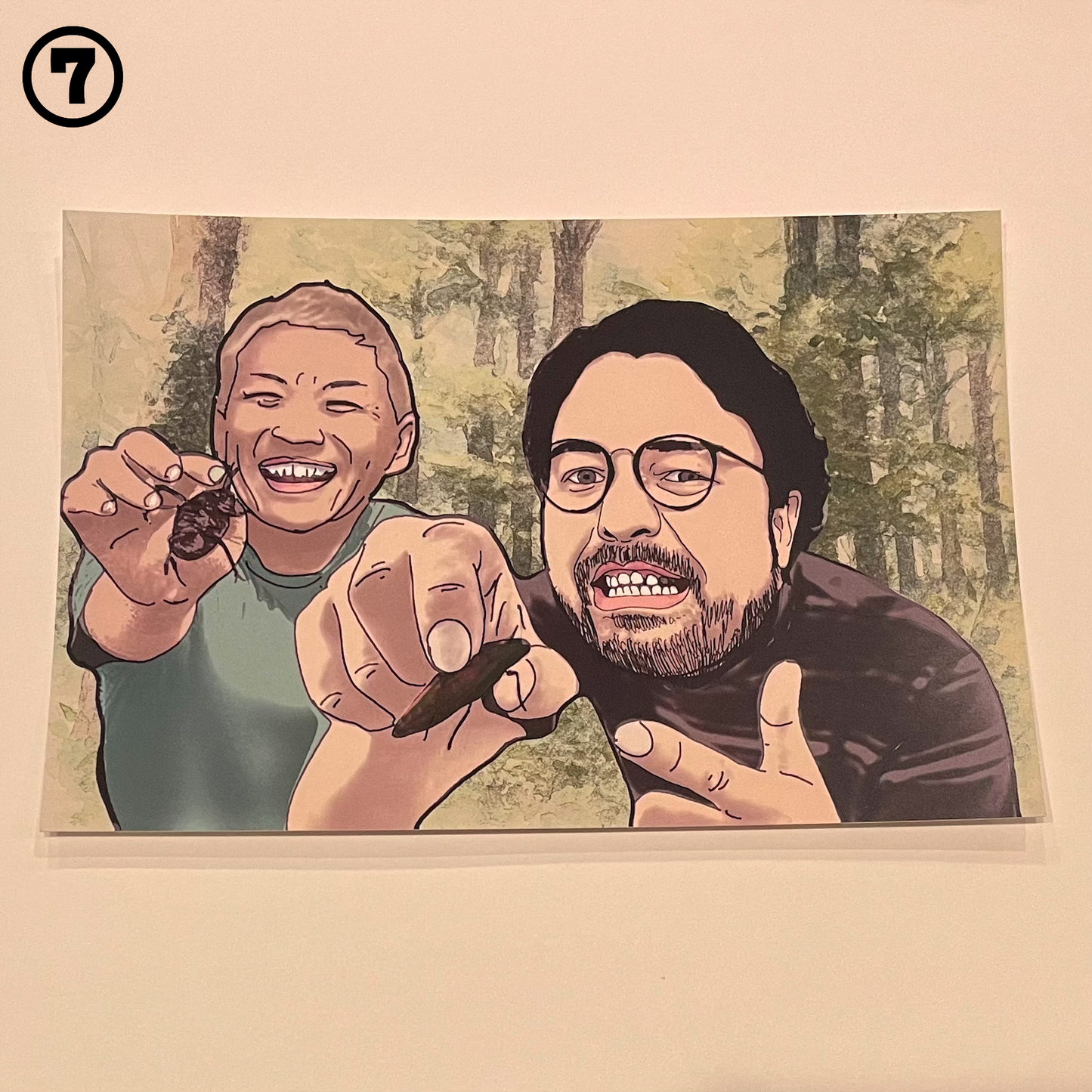 伝説の偽隠れ蓑ポストカード