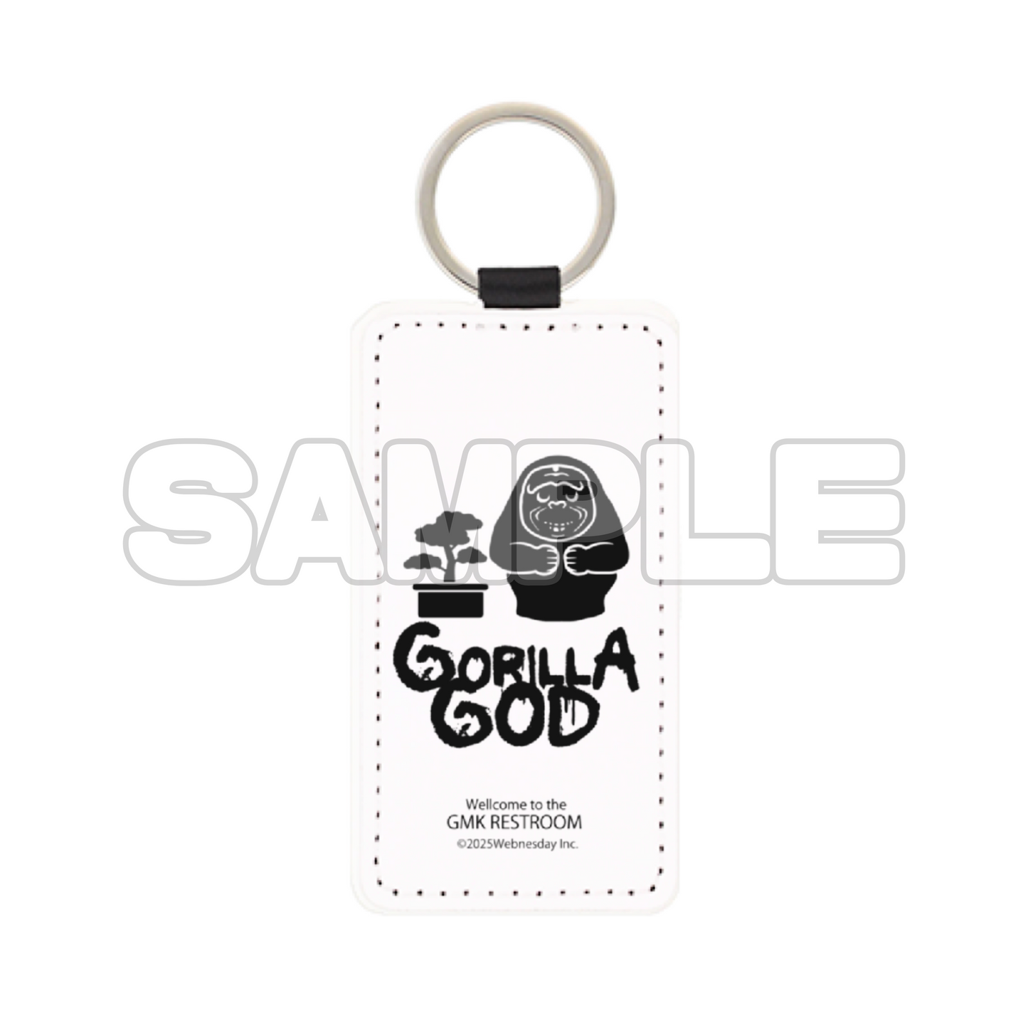 GORILLA GODレザー合皮キーホルダー