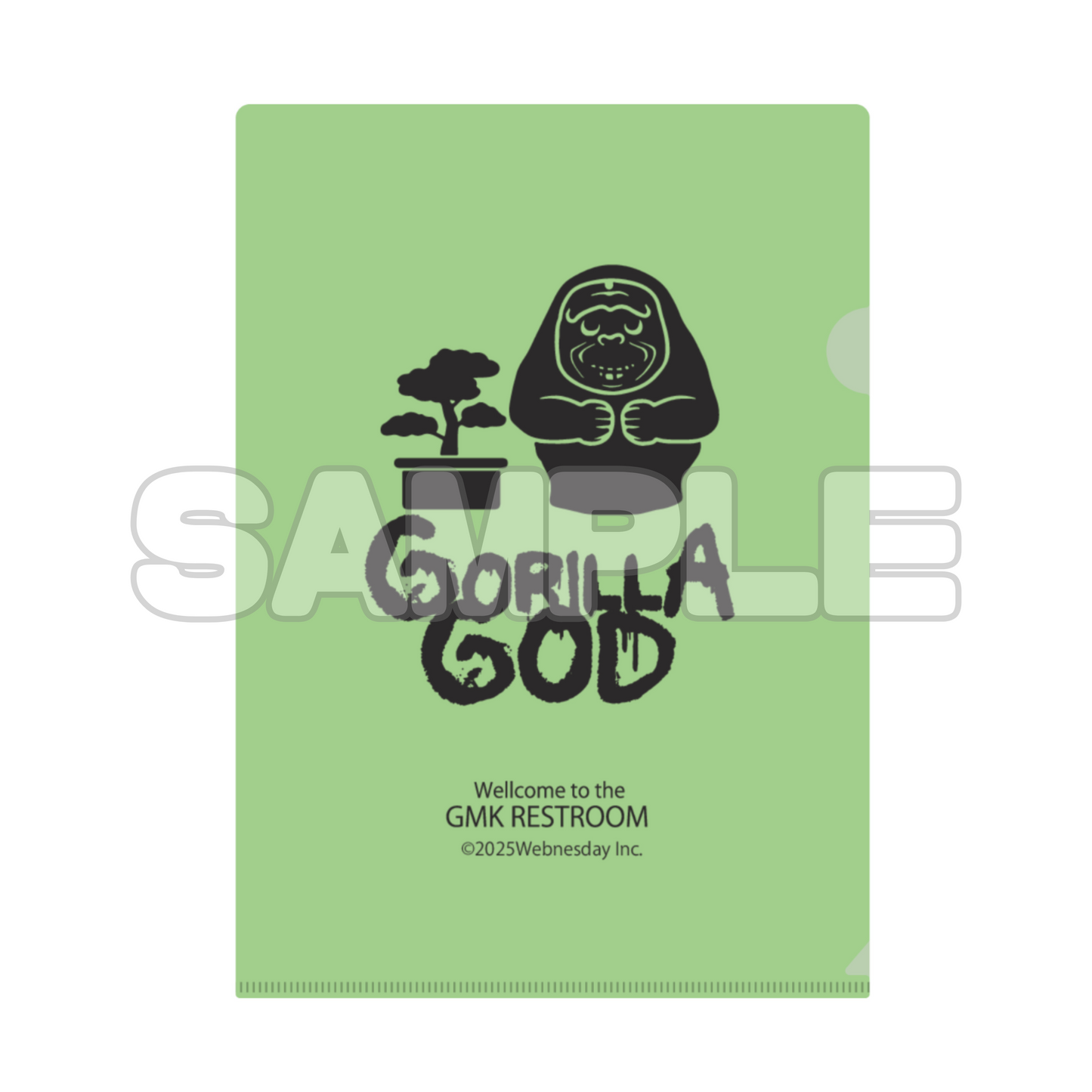GORILLA GODクリアファイル