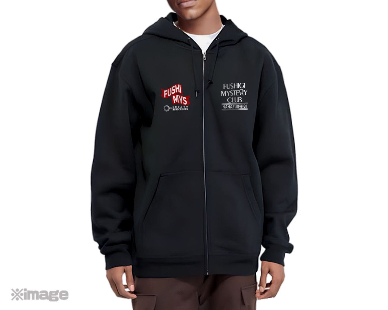 フシミス ジップアップパーカー(XXLサイズ)