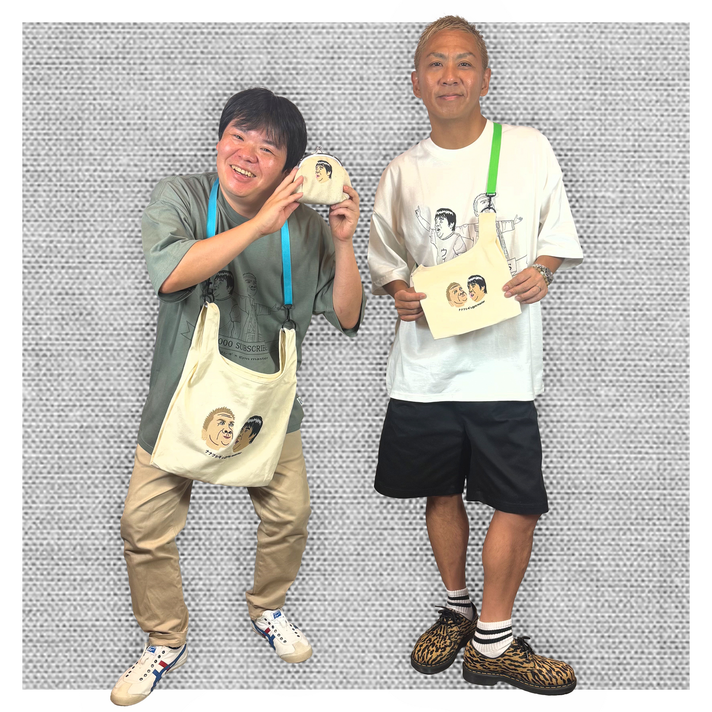 50万人記念 刺繍キャンバスミニショルダー
