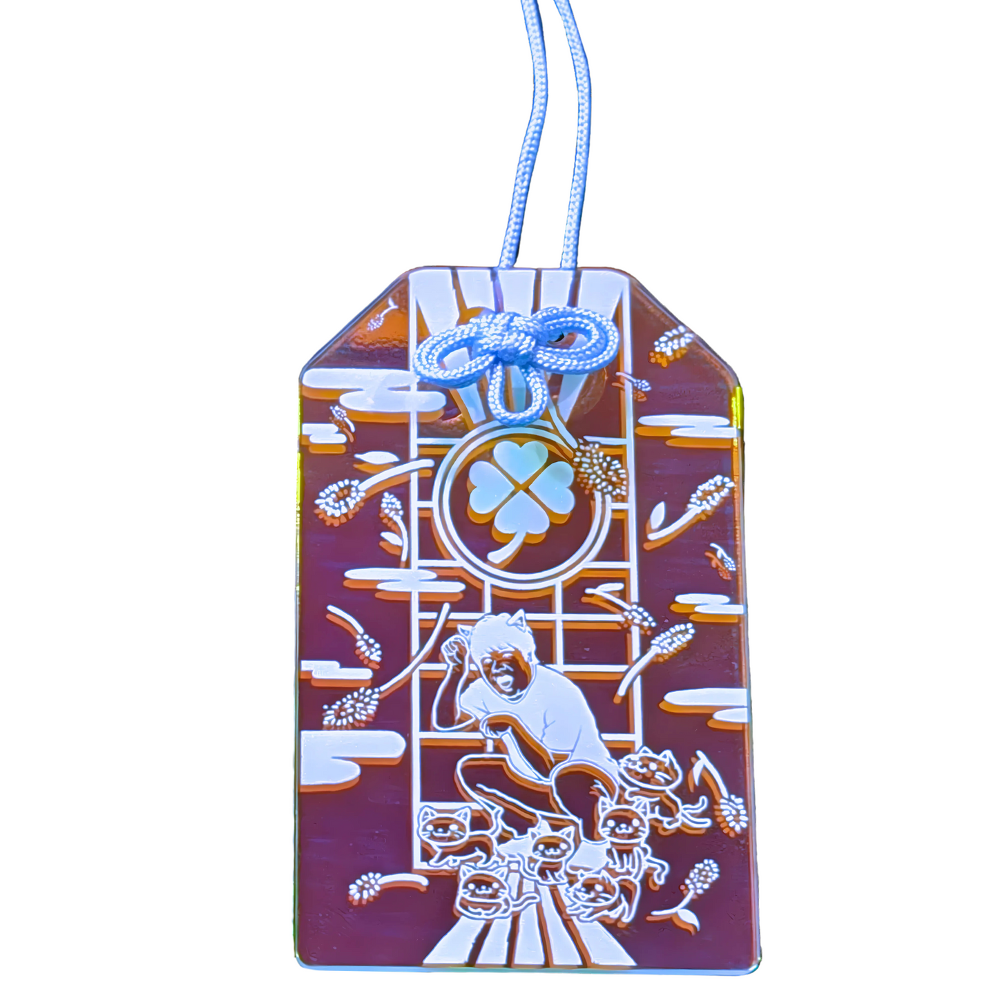 受注予約】猛々招き猫オーロラアクリルお守り(2025年ver.) | MFG 受注予約】猛々招き猫オーロラアクリルお守り(2025年ver.) | MFG