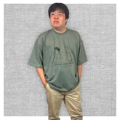 50万人記念Tシャツ（ジムマスターコラボver）[モス]
