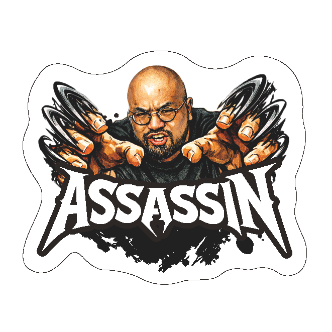 健吾のアサシンダイカットステッカー