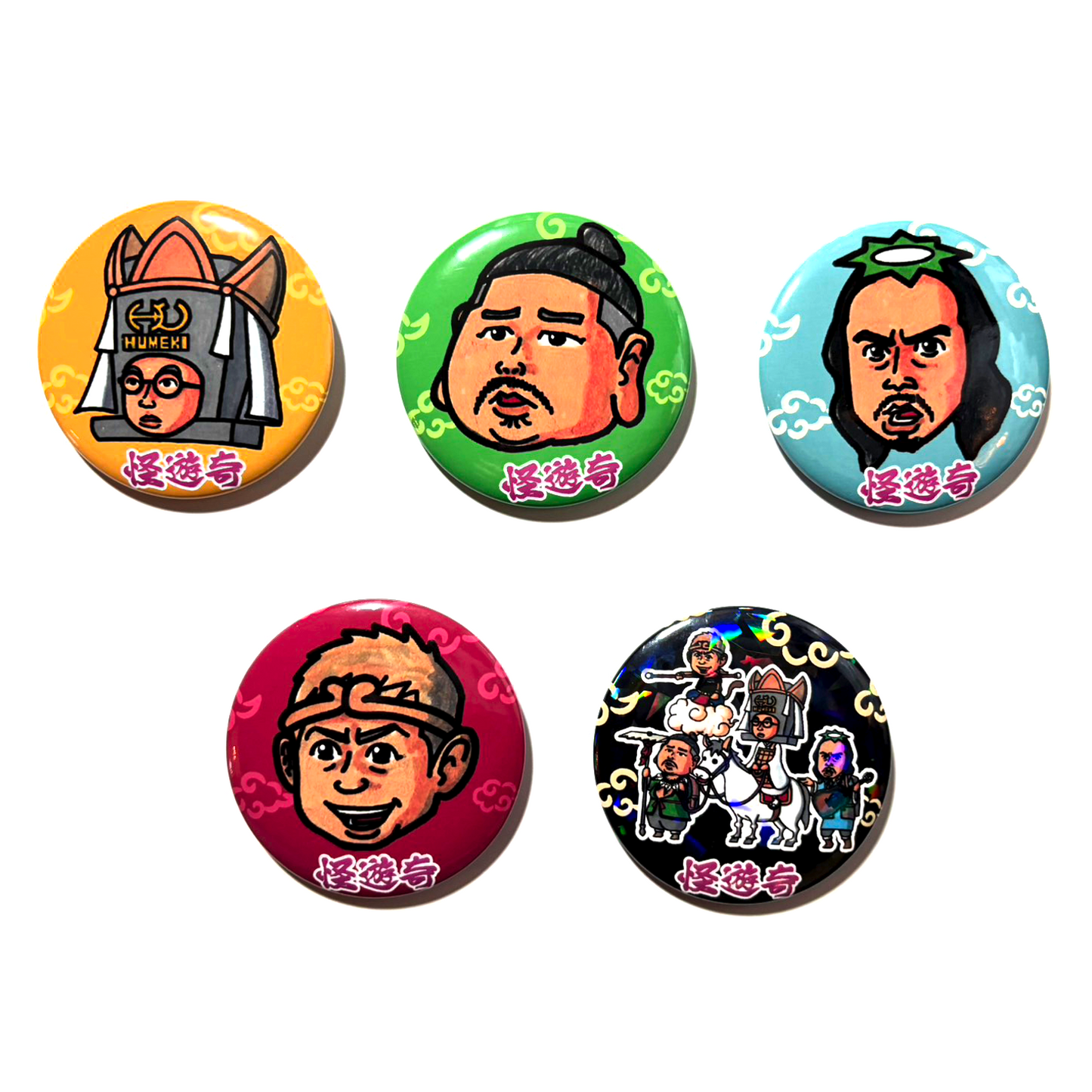 怪遊奇　ランダム缶バッジ全5種 2026