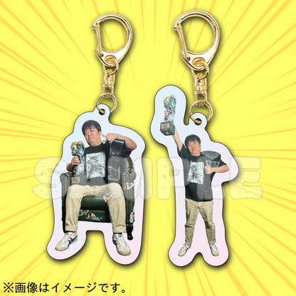 受注生産【猛々優勝記念】オーロラアクリルキーホルダー