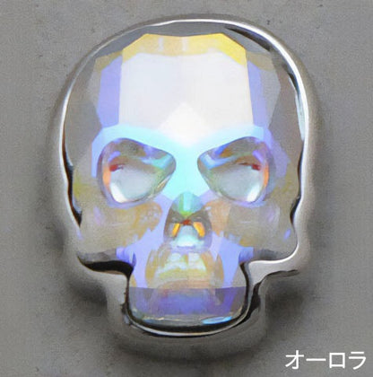 ドクロクリスタルピンズ