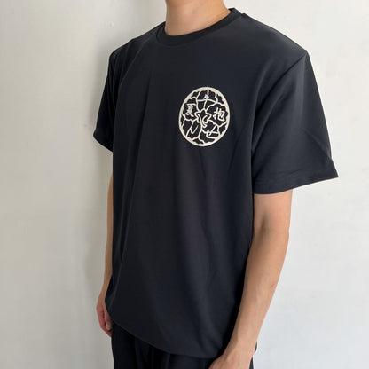 怪談ドライTシャツ『忘れ物』バックプリント（ブラック）
