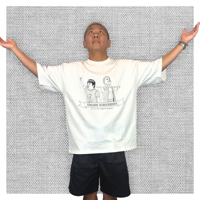 50万人記念Tシャツ（ジムマスターコラボver）[ホワイト]